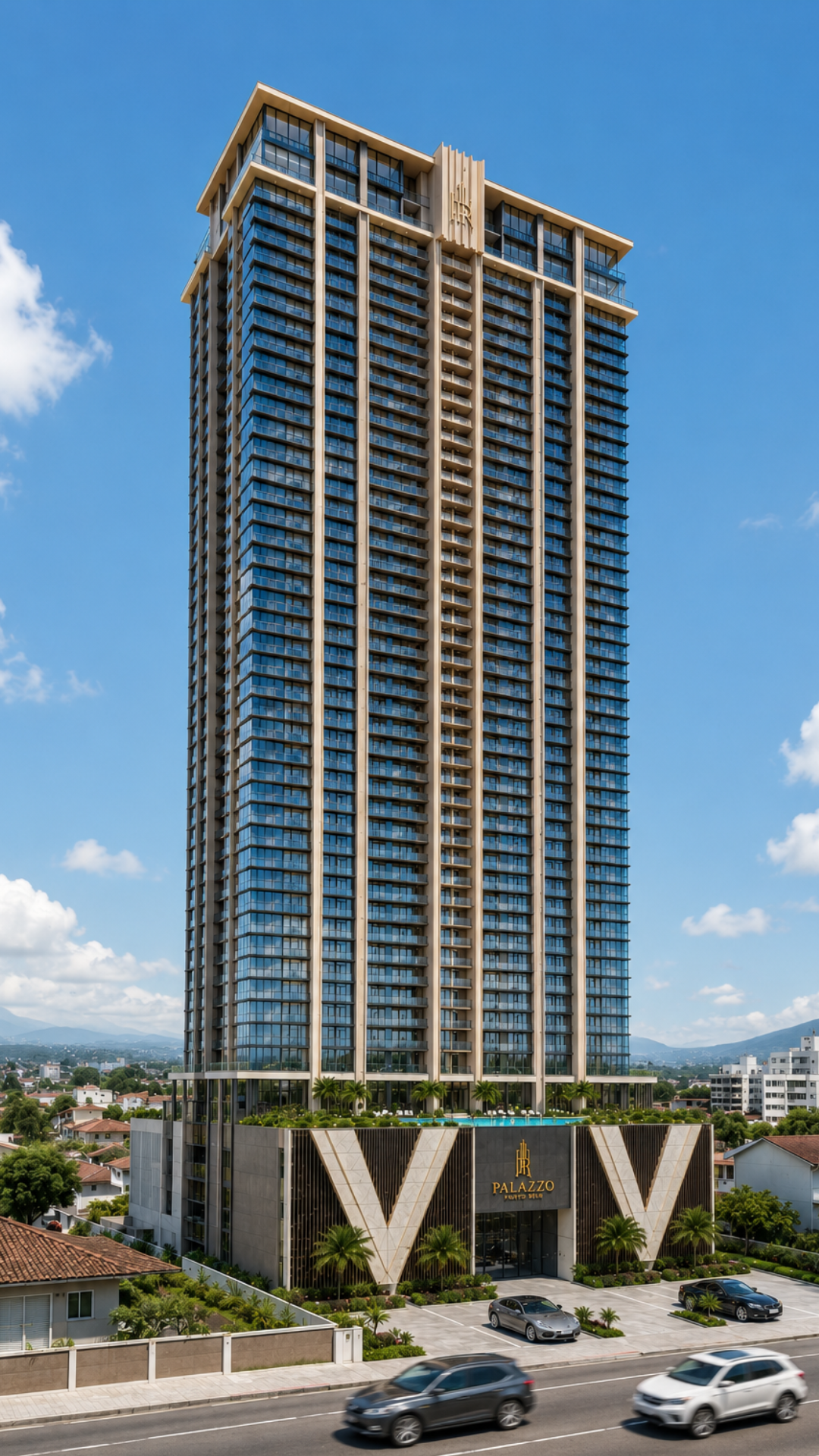 Palazzo Porto Belo — Fachada do Empreendimento